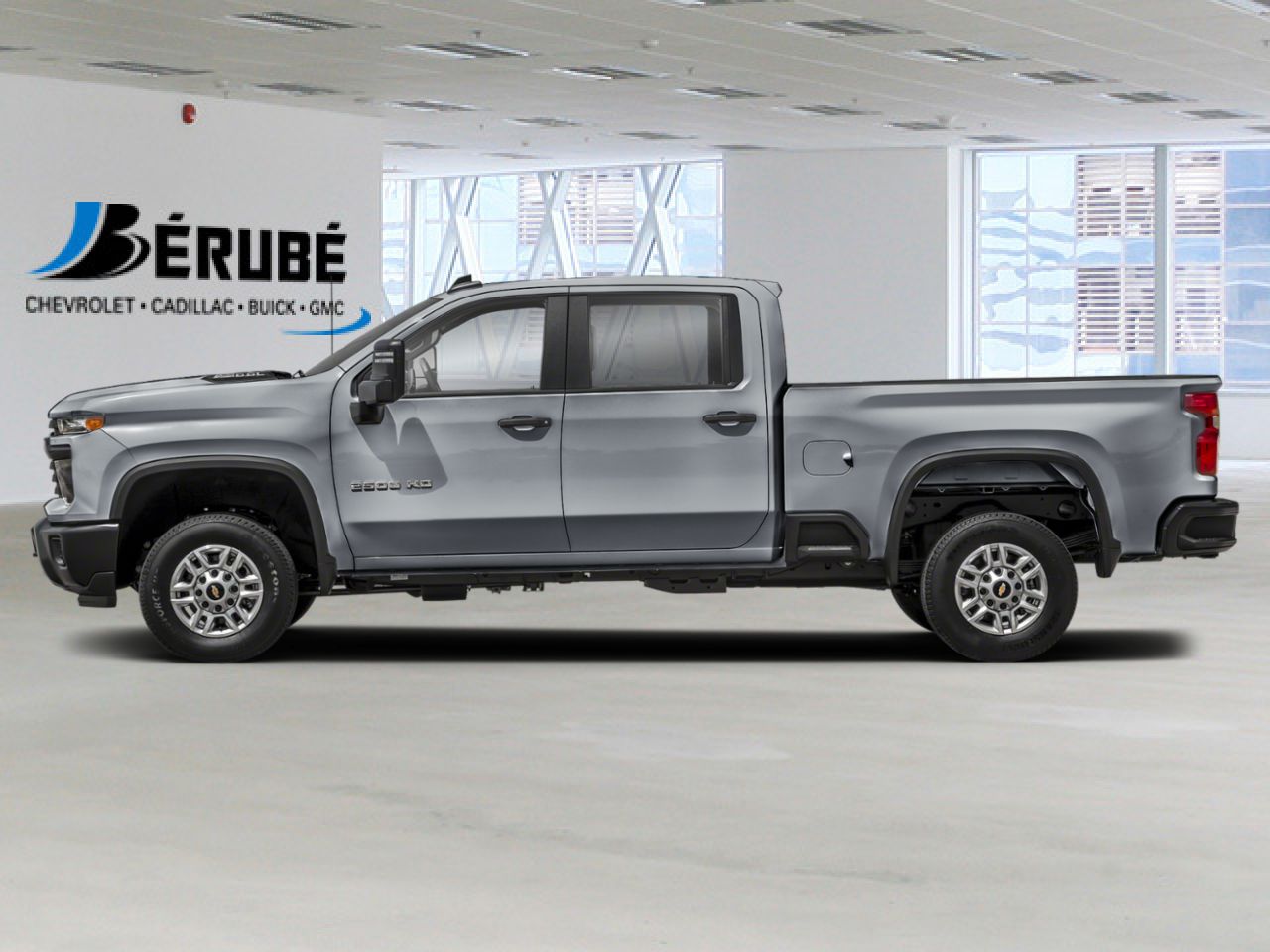 CHEVROLET Silverado 2500HD K2500 HD SILVERADO CREW CAB CUSTOM L/BOX DURAMAX (1CX) 2026 Gris sterling m&eacute;tallis&eacute; Rivi&egrave;re-du-Loup - photo #1