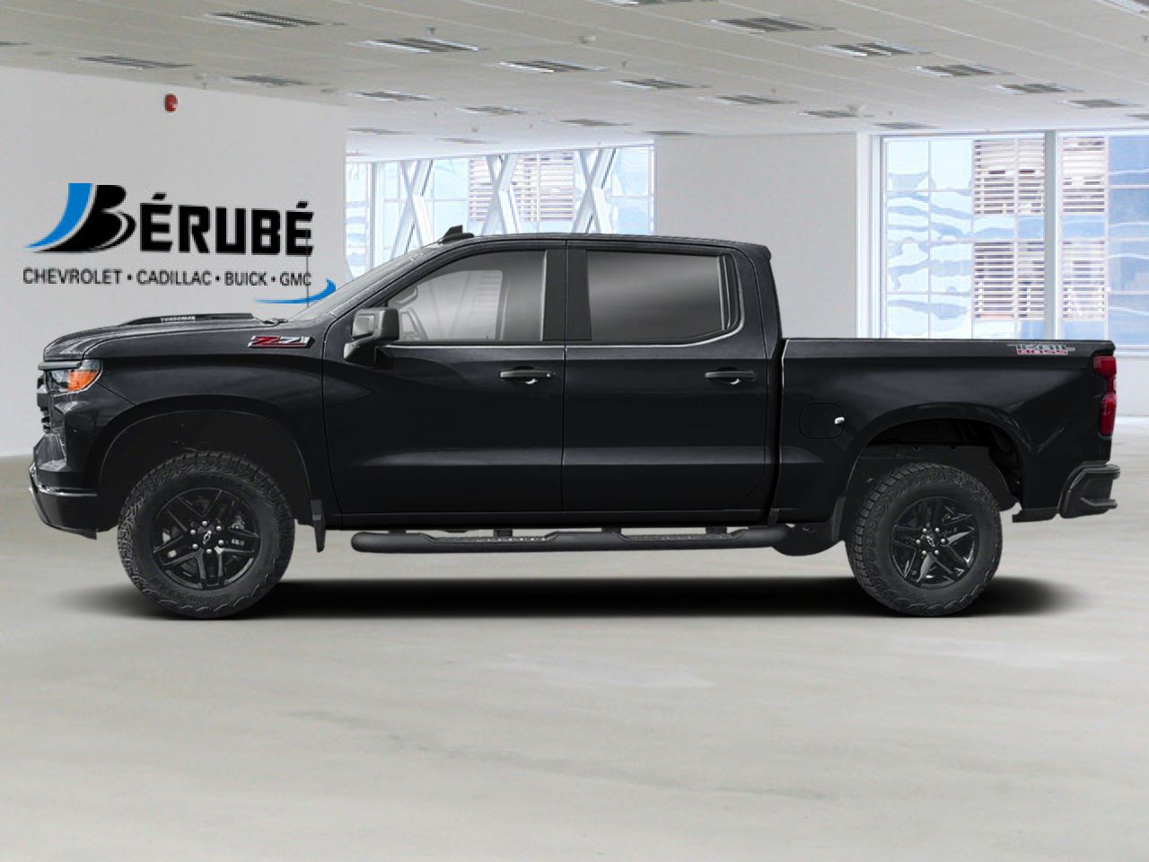 CHEVROLET Silverado 1500 K1500 SILVERADO CREW CAB CUSTOM TRAIL BOSS STD/BOX (2CX) 2026 NOIR Rivi&egrave;re-du-Loup - photo #1
