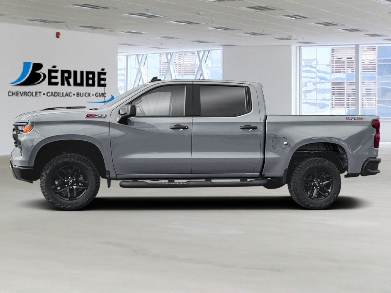 2026 CHEVROLET Silverado 1500 K1500 SILVERADO CREW CAB CUSTOM TRAIL BOSS STD/BOX (2CX) STERLING GREY METALLIC Rivi&egrave;re-du-Loup - photo #1