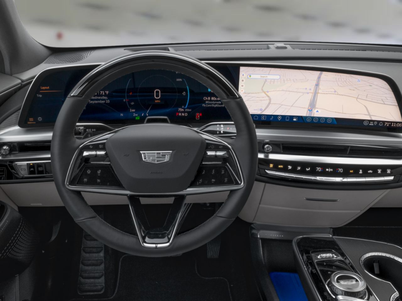 2026 CADILLAC LYRIQ LYRIQ ELECTRIC SPORT AWD (1SF) Nimbus Metallic Rivi&egrave;re-du-Loup - photo #6