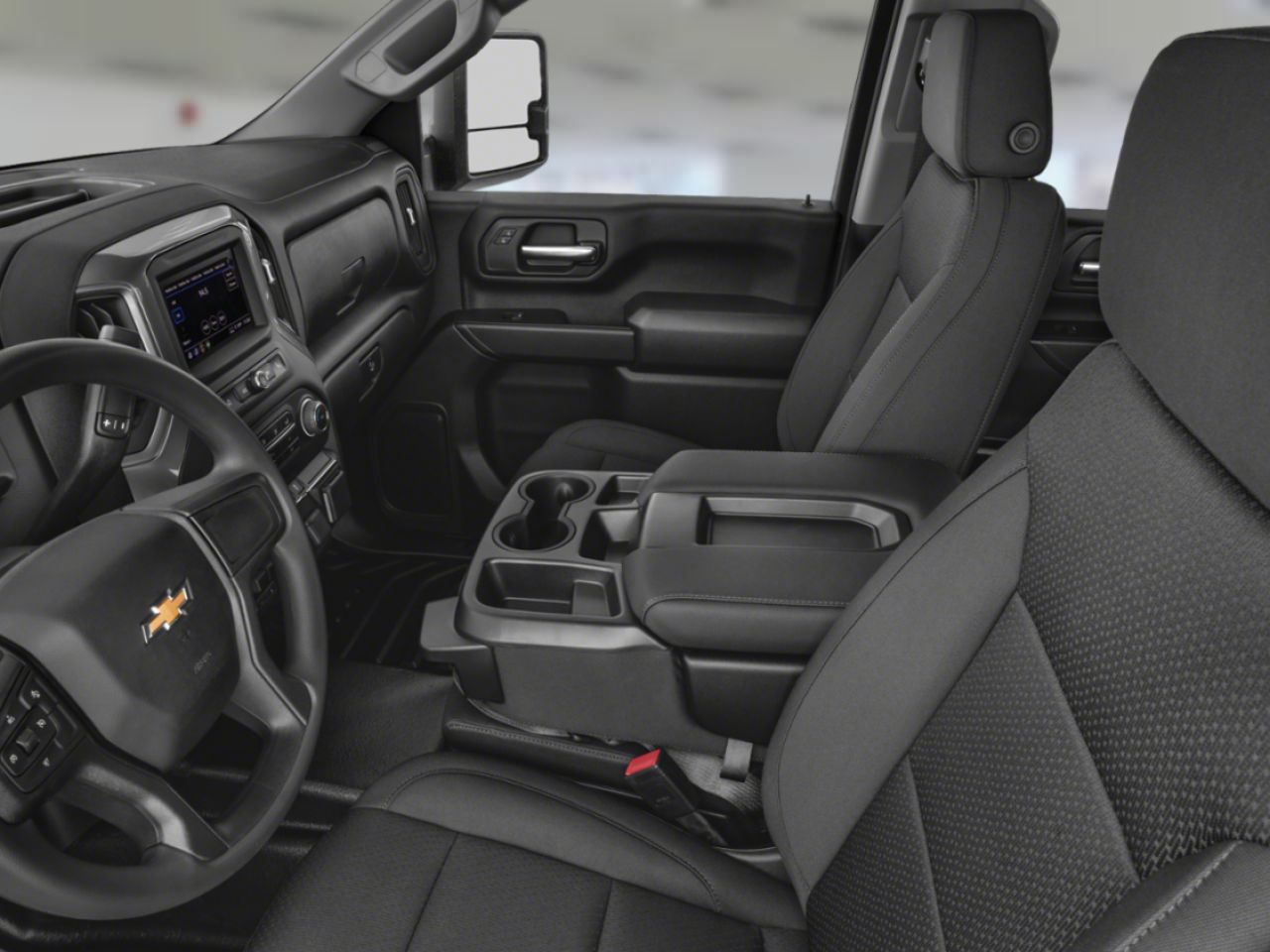 CHEVROLET Silverado 2500HD K2500 HD SILVERADO CREW CAB CUSTOM L/BOX DURAMAX (1CX) 2026 Gris sterling m&eacute;tallis&eacute; Rivi&egrave;re-du-Loup - photo #9