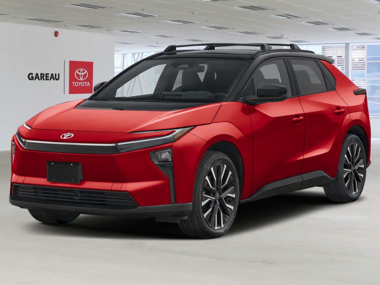 Toyota bZ Limited TI 2026 Rouge supersonique avec toit noir Val-d'Or - photo #0