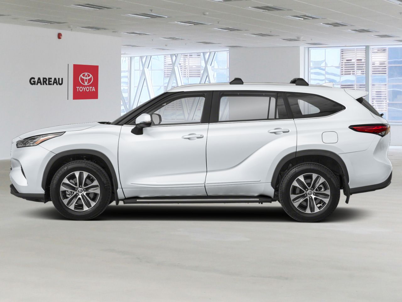 Toyota Highlander hybride XLE TI 8 places 2026 Frisson glac&eacute; nacr&eacute; Val-d'Or - photo #1