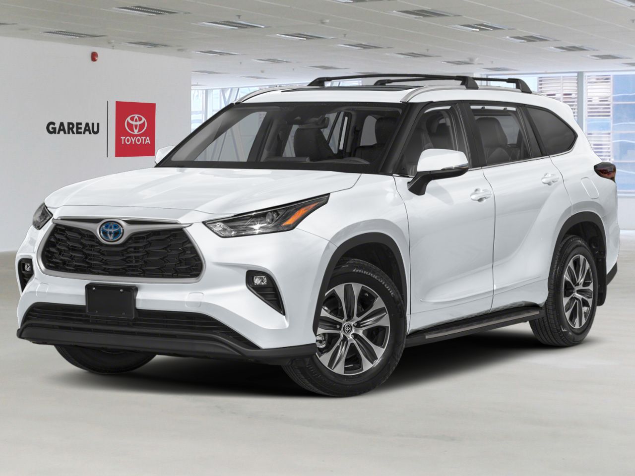 Toyota Highlander hybride XLE TI 8 places 2026 Frisson glac&eacute; nacr&eacute; Val-d'Or - photo #0