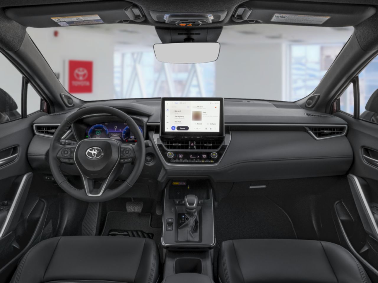 Toyota Corolla Cross hybride XSE TI 2026 Frisson glac&eacute; nacr&eacute; Val-d'Or - photo #10