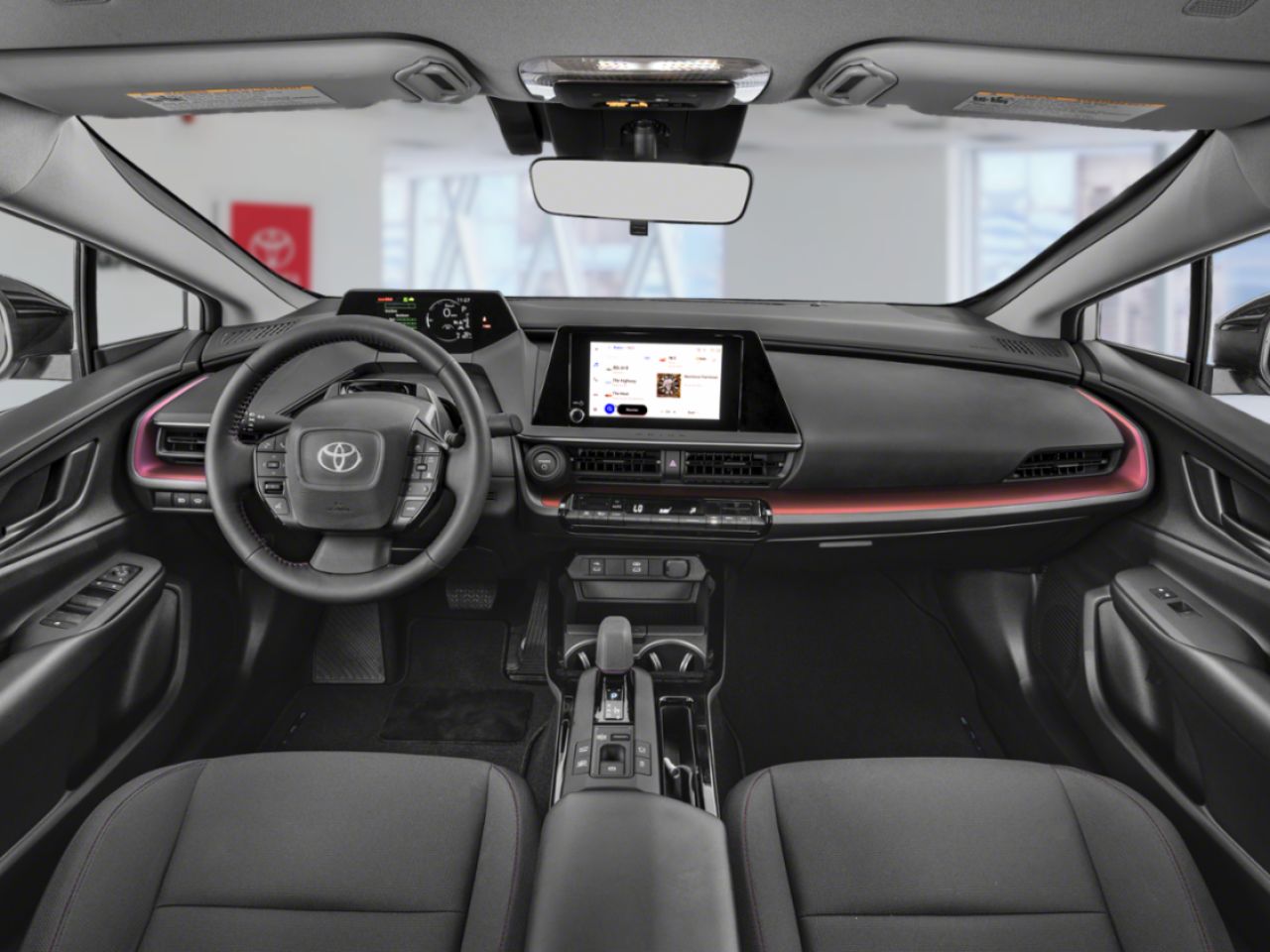 Toyota Prius hybride branchable SE bo&icirc;te de vitesses automatique 2026 Frisson glac&eacute; nacr&eacute; Val-d'Or - photo #4