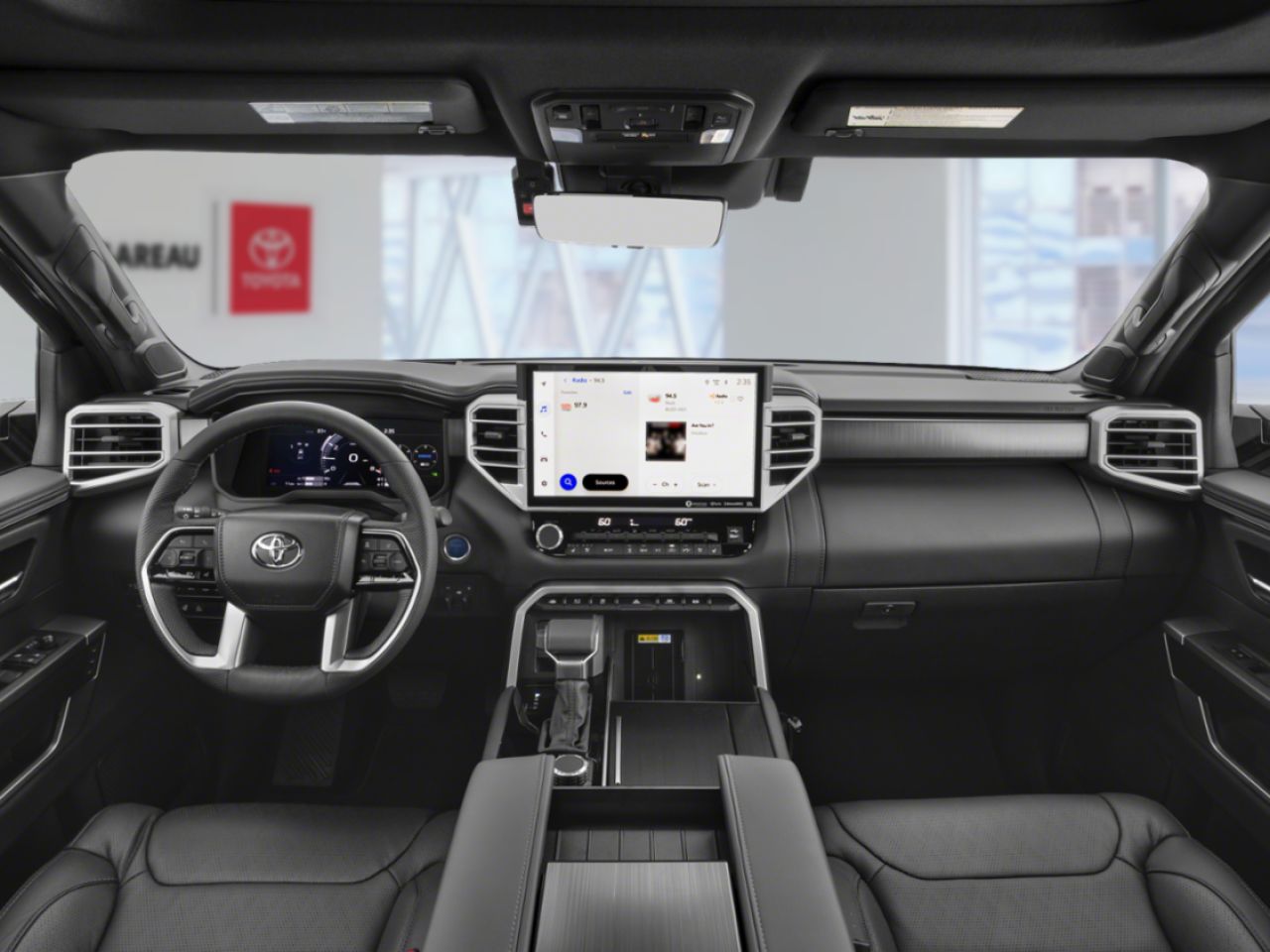 Toyota Tundra Platinum hybride CrewMax 4x4 2026 Noir minuit m&eacute;tallis&eacute; Val-d'Or - photo #7
