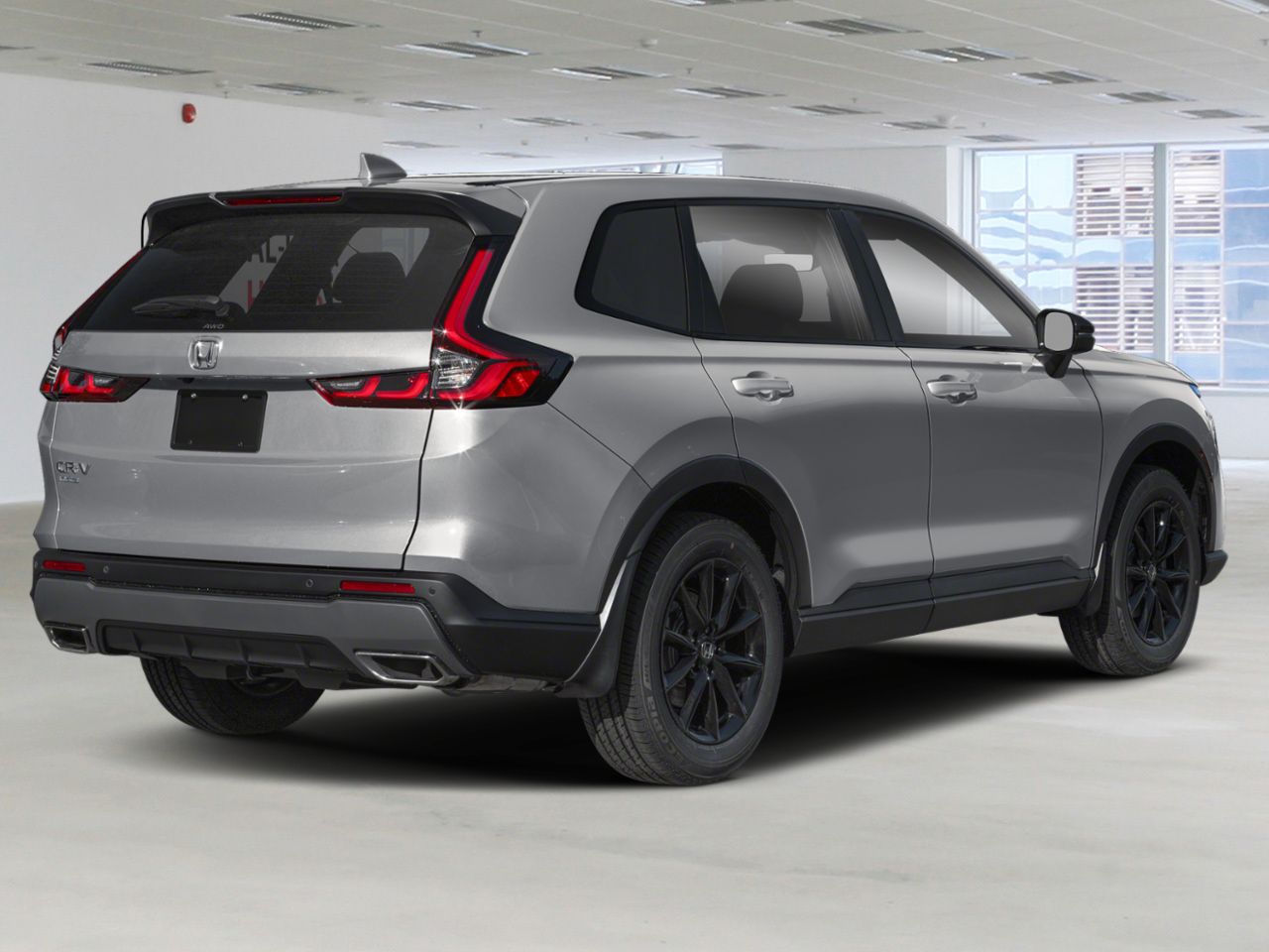 HONDA CR-V hybride EX-L Traction Int&eacute;grale 2026 Argent reflet solaire m&eacute;tallis&eacute; Val-d'Or - photo #2