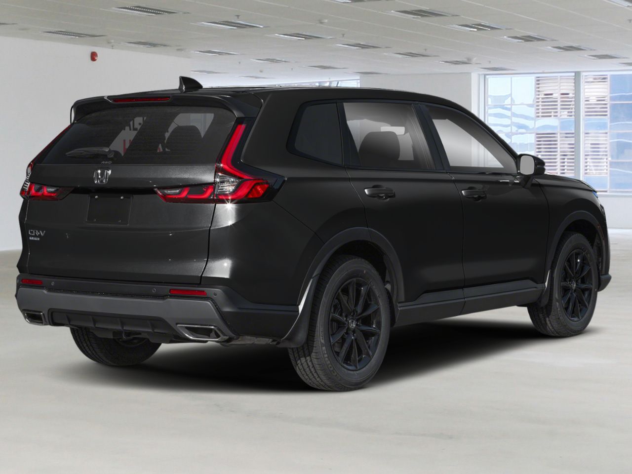 HONDA CR-V hybride EX-L Traction Int&eacute;grale 2026 Noir cristal nacr&eacute; Val-d'Or - photo #2