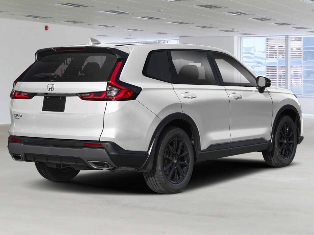 HONDA CR-V hybride EX-L Traction Int&eacute;grale 2026 Blanc platine nacr&eacute; Val-d'Or - photo #2