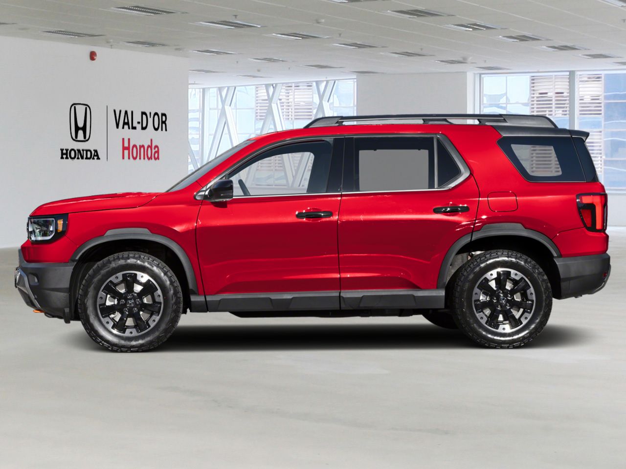 2026 HONDA Passport TrailSport Touring TI Radiant Red Metallic II Val-d'Or - photo #2