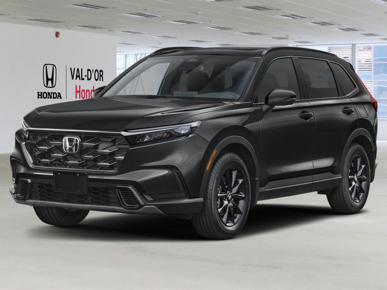 HONDA CR-V hybride Sport Traction Int&eacute;grale 2026 Noir cristal nacr&eacute; Val-d'Or - photo #0