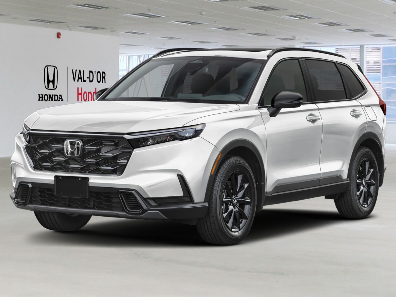 HONDA CR-V hybride Sport Traction Int&eacute;grale 2026 Blanc platine nacr&eacute; Val-d'Or - photo #0