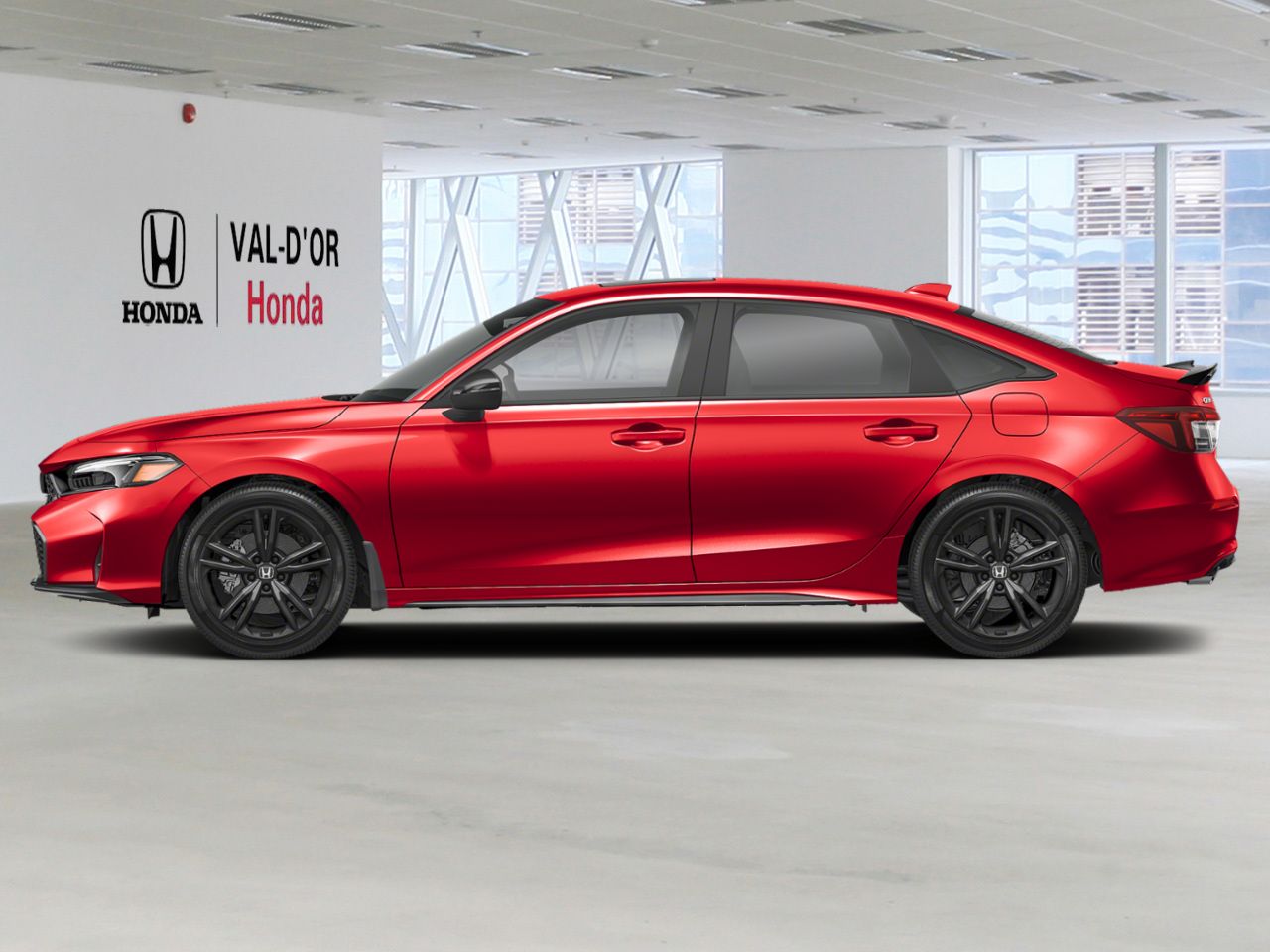 HONDA Civic Si berline Manuelle 2026 Rouge rallye Val-d'Or - photo #1