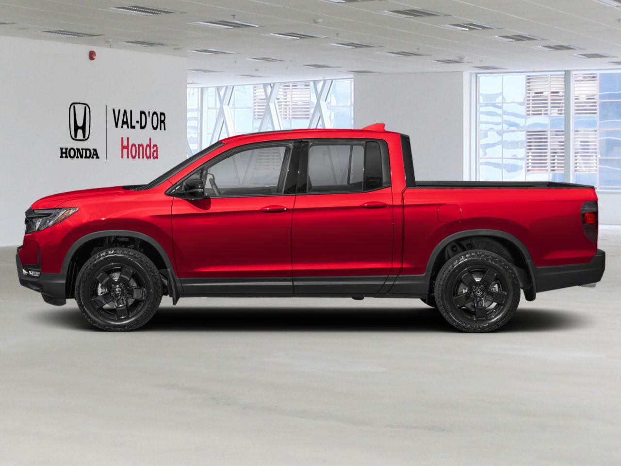 2026 HONDA Ridgeline Black Edition Traction Int&eacute;grale Radiant Red Metallic II Val-d'Or - photo #1