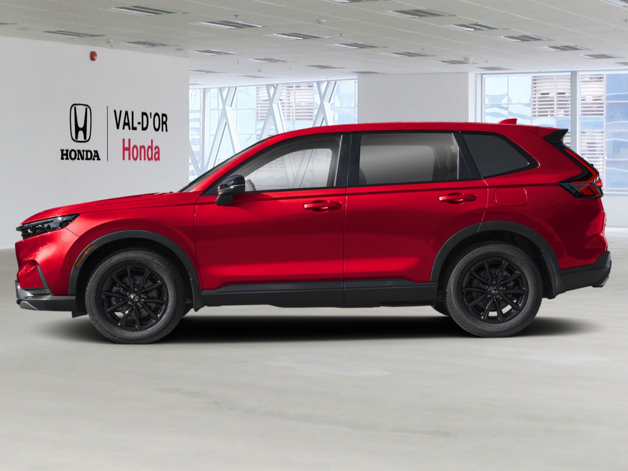 2026 HONDA CR-V Hybrid EX-L Traction Int&eacute;grale Radiant Red Metallic Val-d'Or - photo #1
