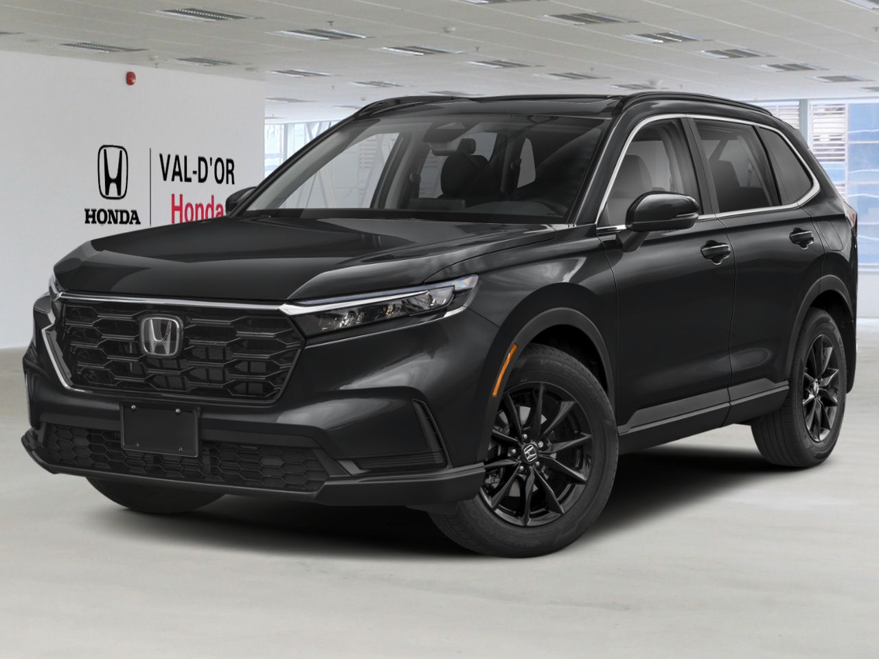 2026 HONDA CR-V Sport Traction Int&eacute;grale Crystal Black Pearl Val-d'Or - photo #0