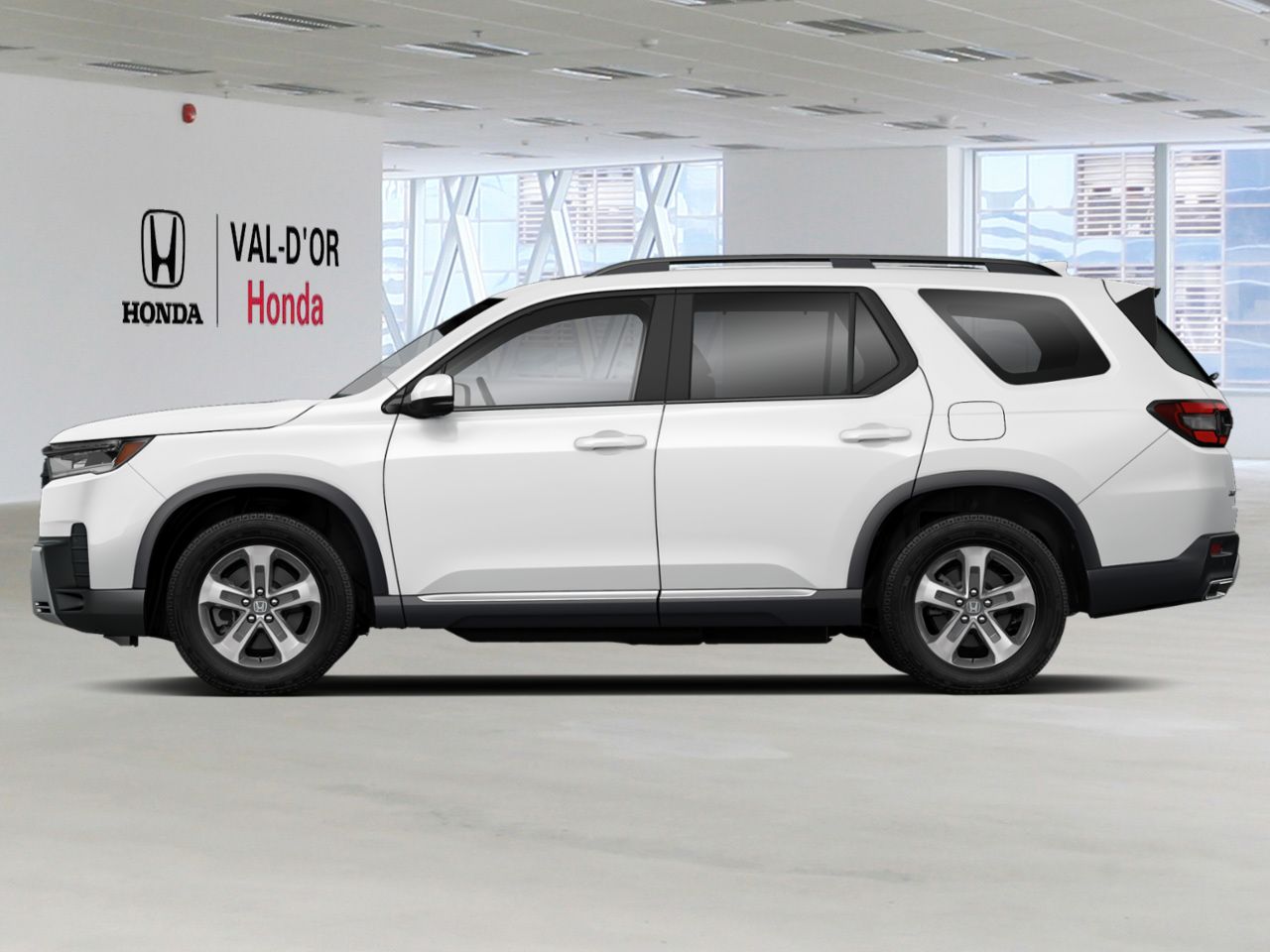 HONDA Pilot EX-L Traction Int&eacute;grale 2026 Blanc platine nacr&eacute; Val-d'Or - photo #1