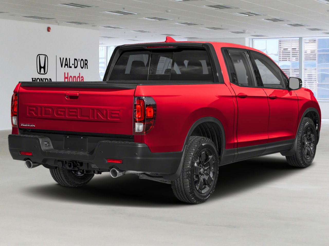 2026 HONDA Ridgeline Black Edition Traction Int&eacute;grale Radiant Red Metallic II Val-d'Or - photo #2