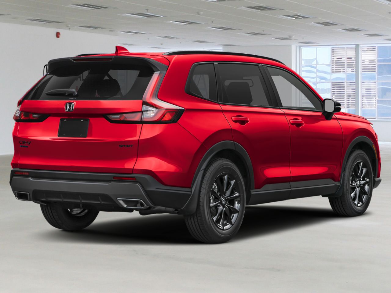 HONDA CR-V hybride Sport Traction Int&eacute;grale 2026 Rubis rutilant m&eacute;tallis&eacute; Val-d'Or - photo #2