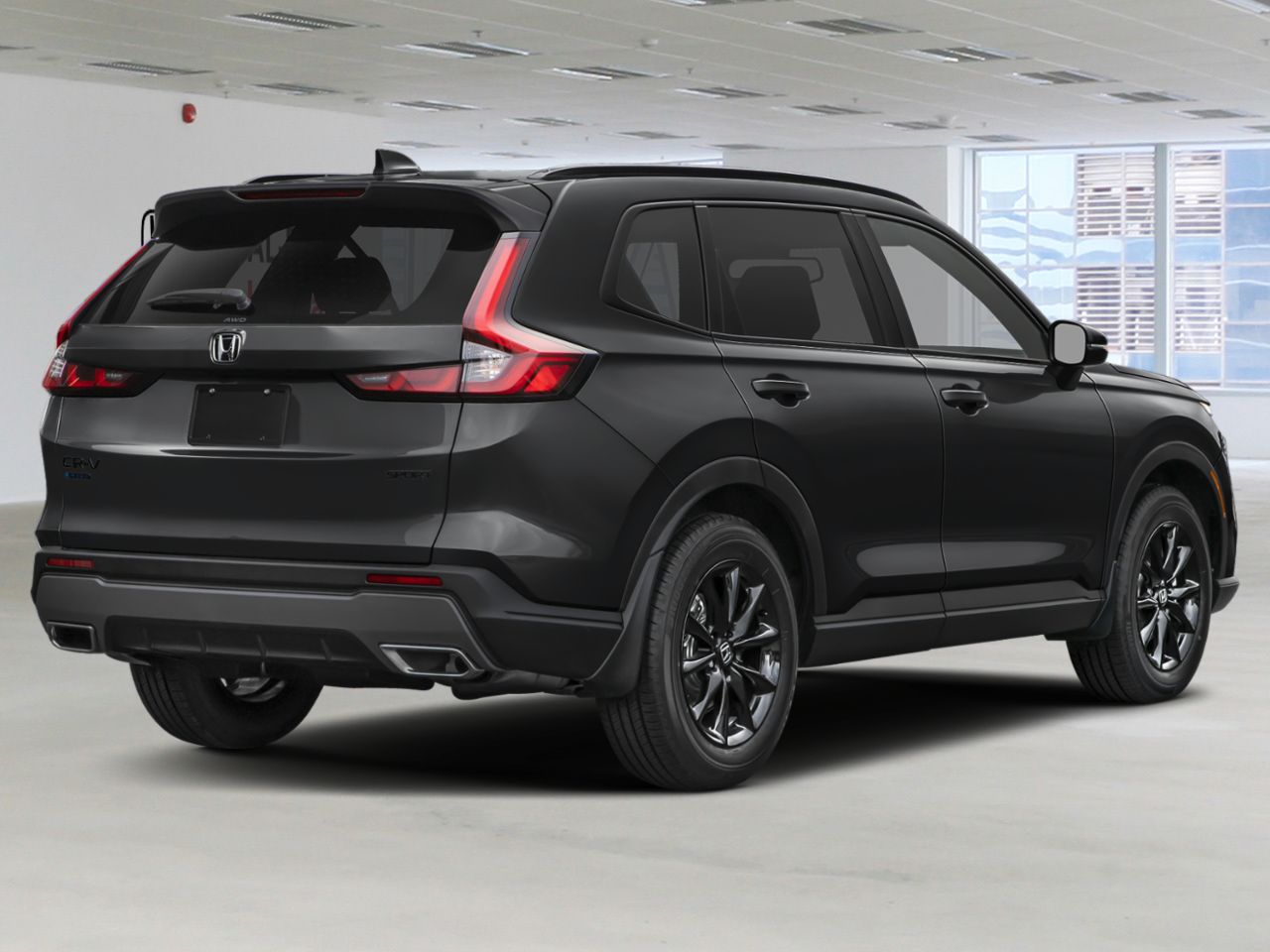 HONDA CR-V hybride Sport Traction Int&eacute;grale 2026 Noir cristal nacr&eacute; Val-d'Or - photo #2