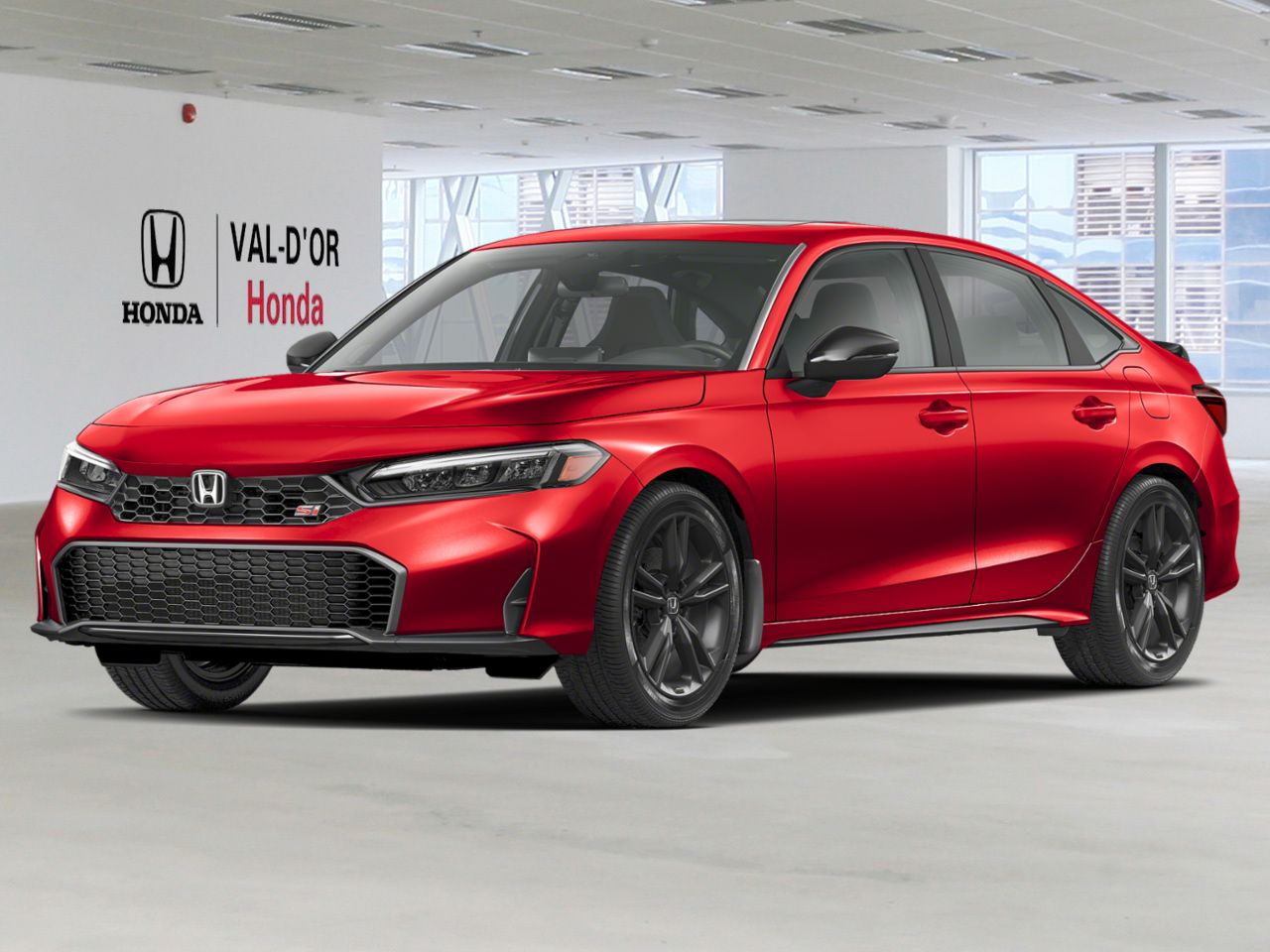 HONDA Civic Si berline Manuelle 2026 Rouge rallye Val-d'Or - photo #0