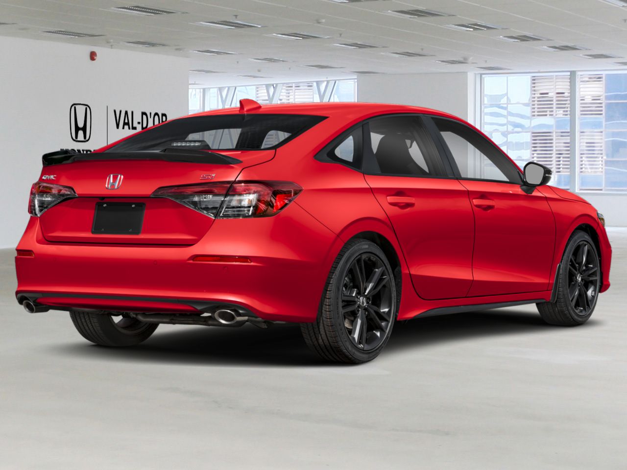HONDA Civic Si berline Manuelle 2026 Rouge rallye Val-d'Or - photo #2