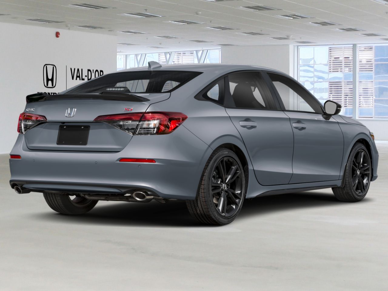 HONDA Civic Si berline Manuelle 2026 Gris urbain nacr&eacute; Val-d'Or - photo #2