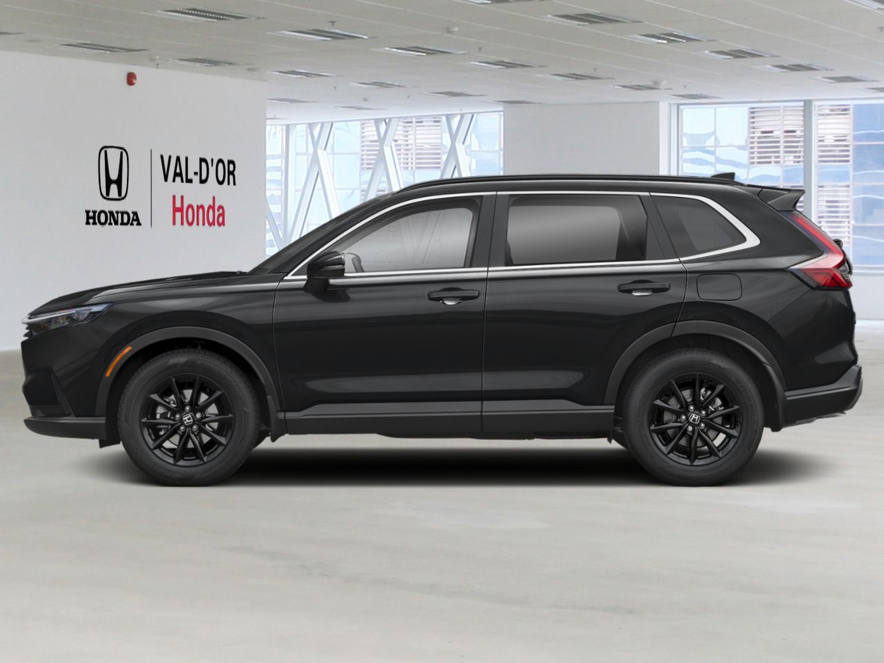 2026 HONDA CR-V Sport Traction Int&eacute;grale Crystal Black Pearl Val-d'Or - photo #1
