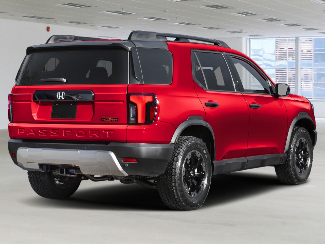 HONDA Passport TrailSport Touring TI 2026 Rouge radieux m&eacute;tallis&eacute; II Val-d'Or - photo #1