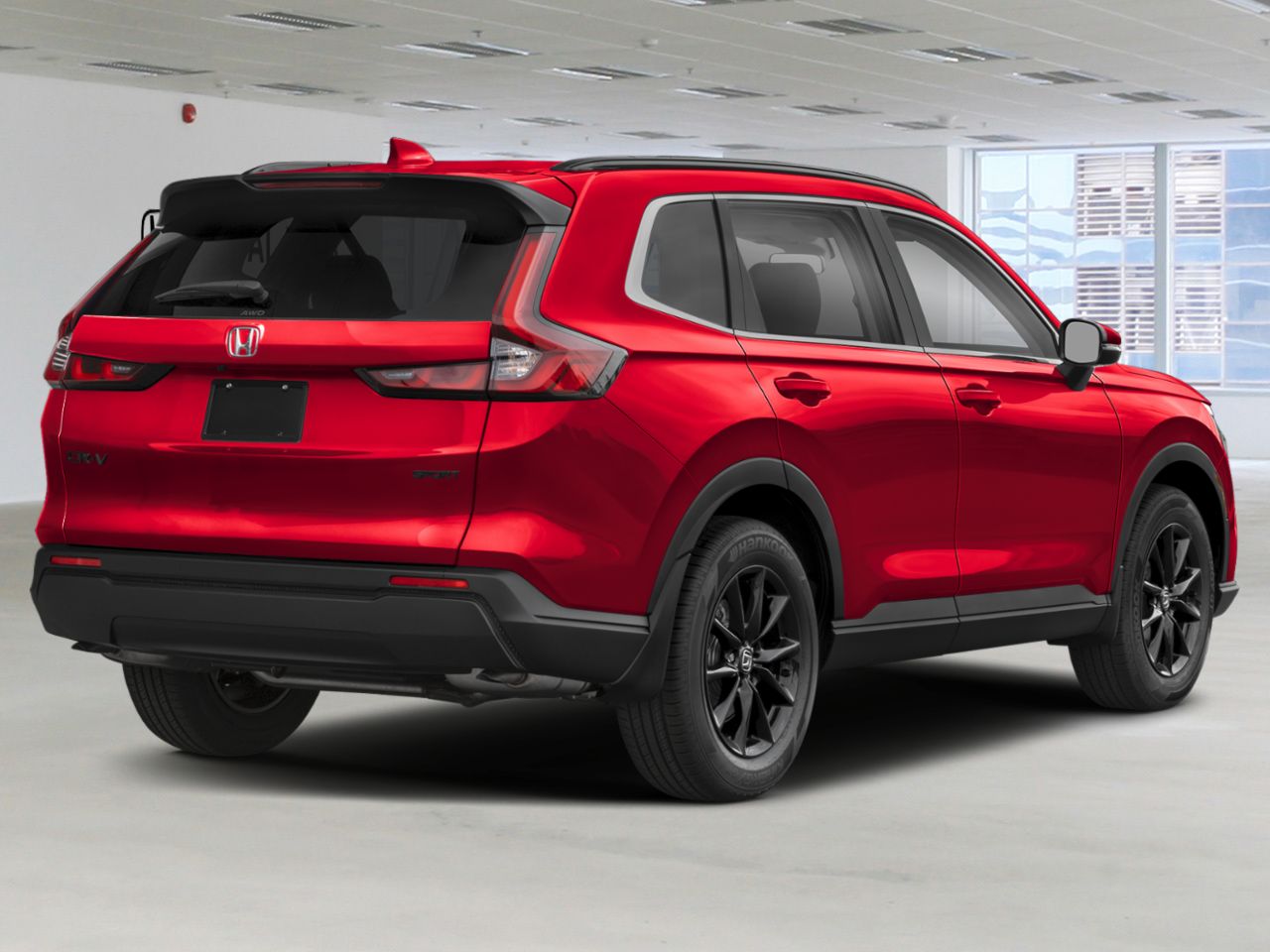 2026 HONDA CR-V Sport Traction Int&eacute;grale Radiant Red Metallic Val-d'Or - photo #2