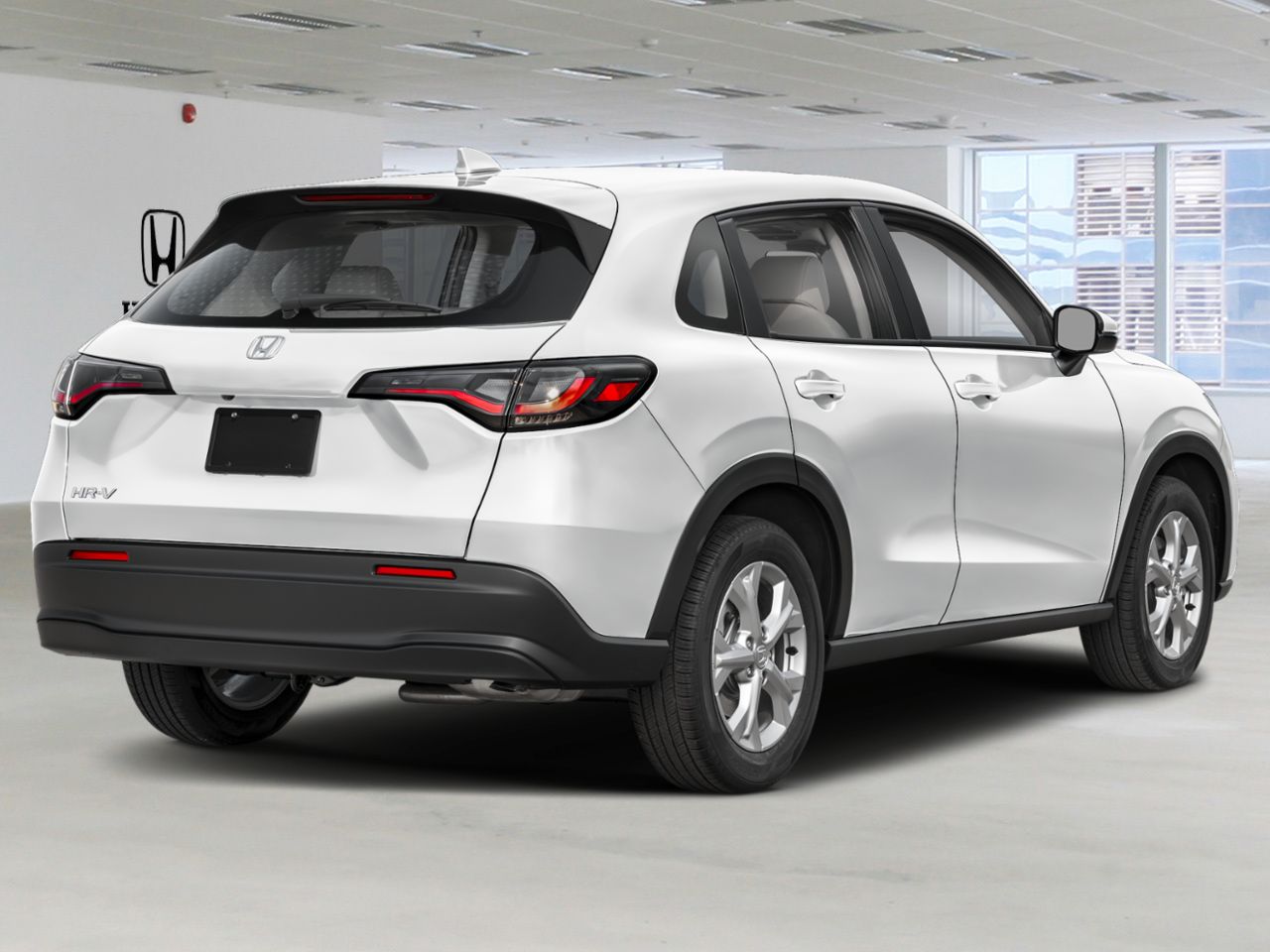 HONDA HR-V LX AWD CVT 2027 Platinum White Pearl Val-d'Or - photo #1