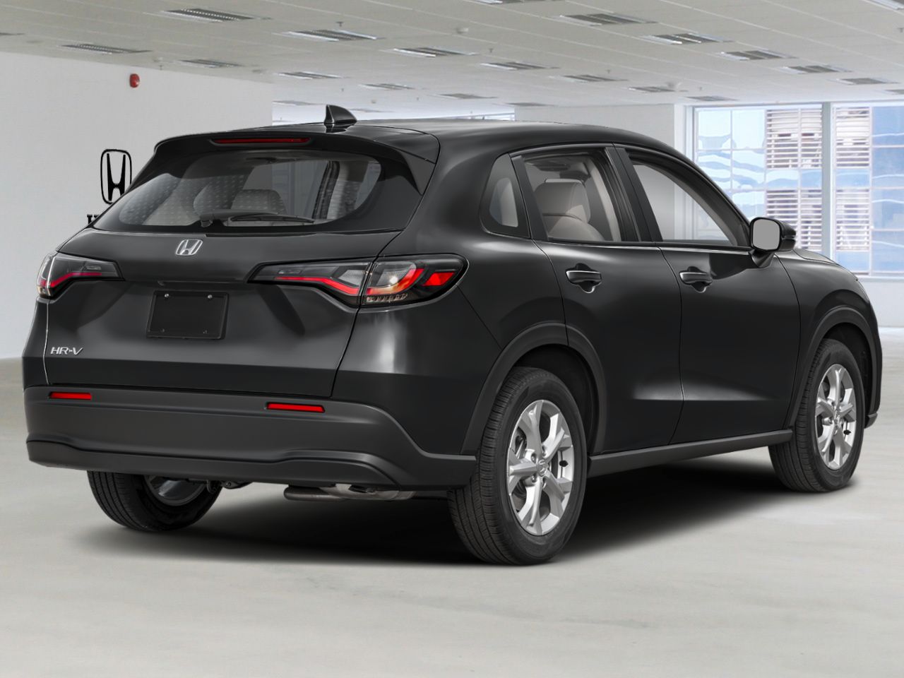 HONDA HR-V LX AWD CVT 2027 Noir Val-d'Or - photo #1