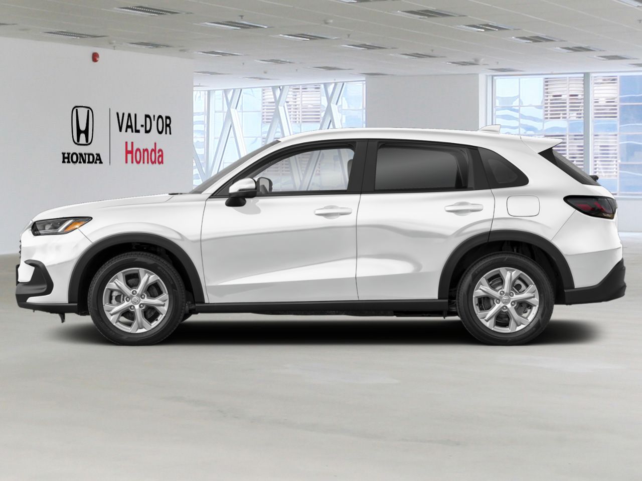 HONDA HR-V LX AWD CVT 2027 Platinum White Pearl Val-d'Or - photo #2