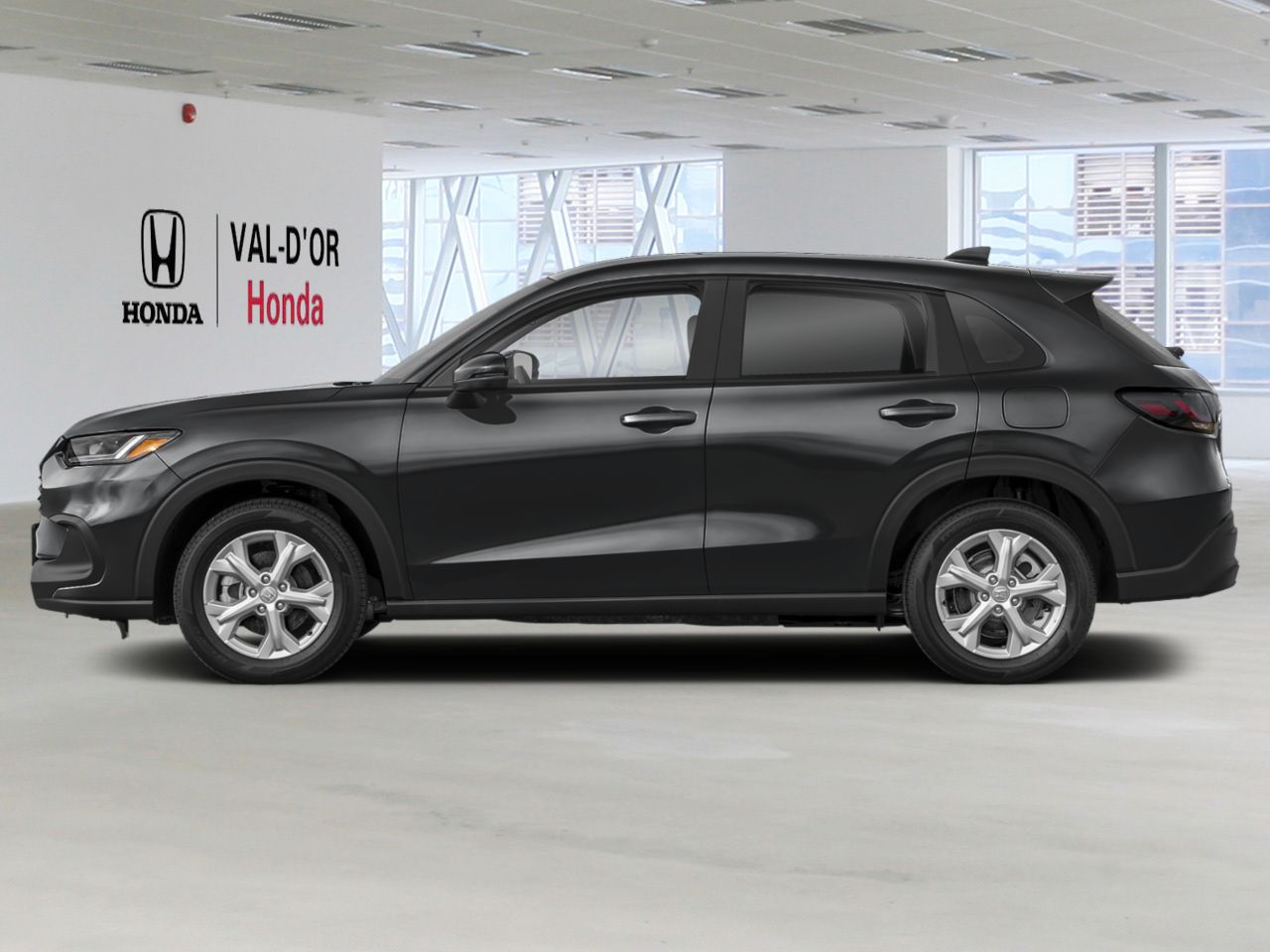 HONDA HR-V LX AWD CVT 2027 Noir Val-d'Or - photo #2