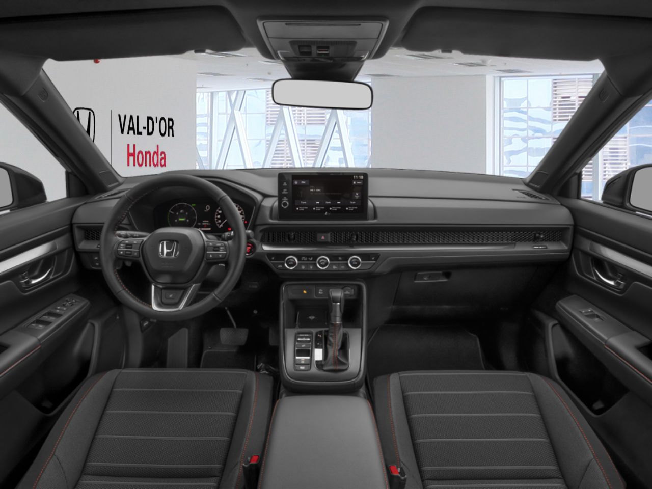 HONDA CR-V hybride Sport Traction Int&eacute;grale 2026 Gris m&eacute;t&eacute;orite m&eacute;tallis&eacute; Val-d'Or - photo #8