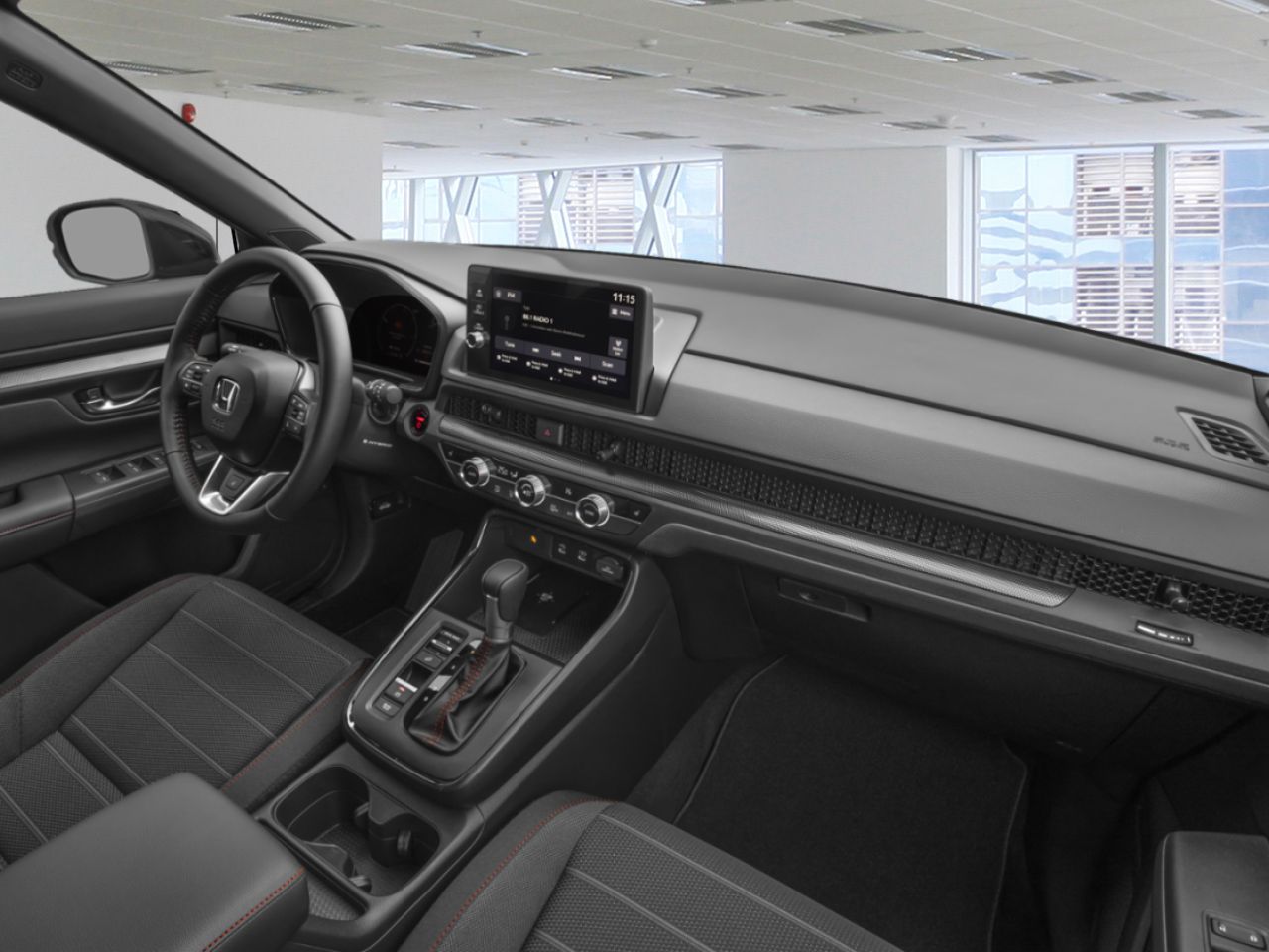 HONDA CR-V hybride Sport Traction Int&eacute;grale 2026 Gris m&eacute;t&eacute;orite m&eacute;tallis&eacute; Val-d'Or - photo #4