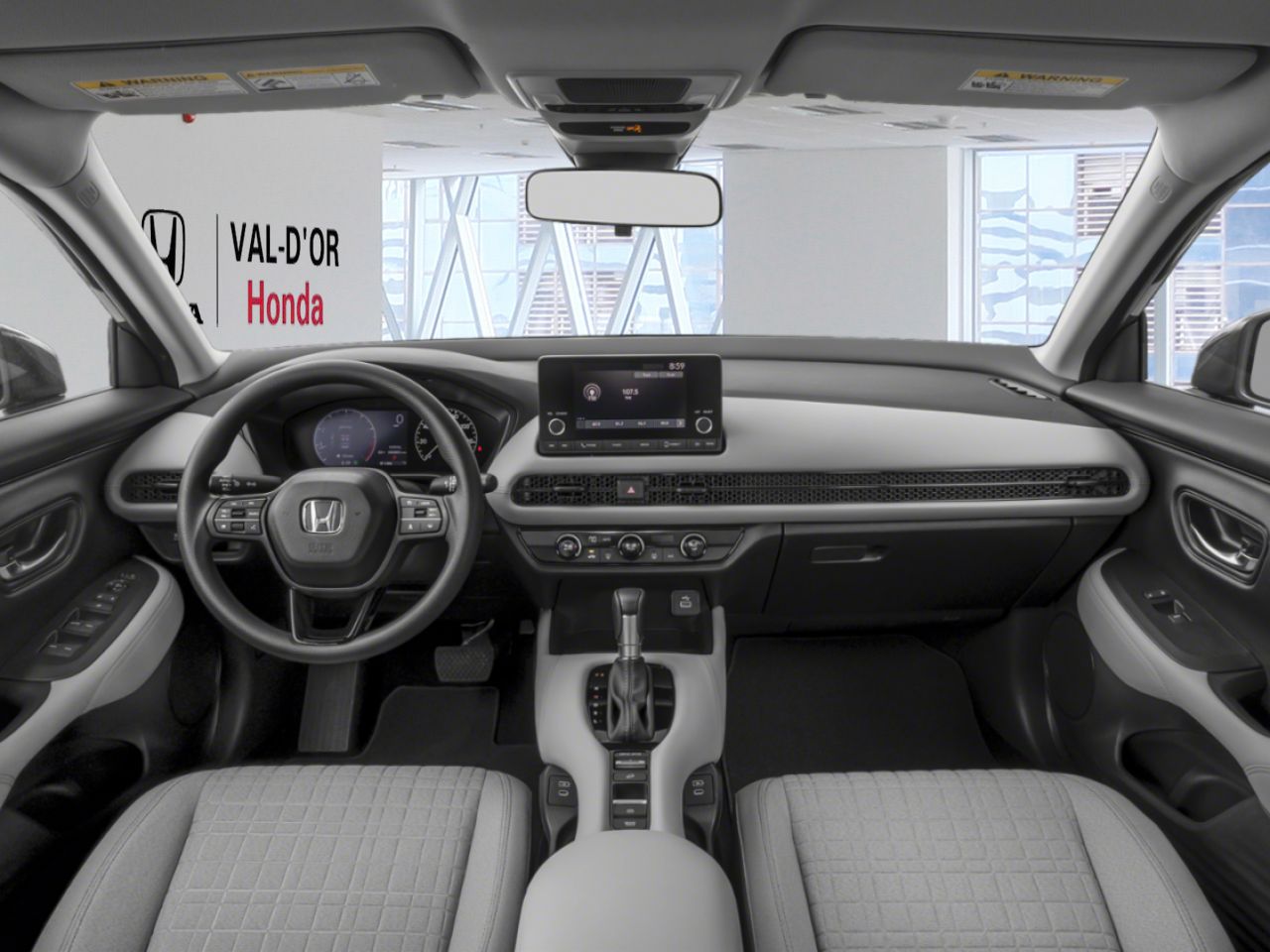 HONDA HR-V LX AWD CVT 2027 Platinum White Pearl Val-d'Or - photo #4