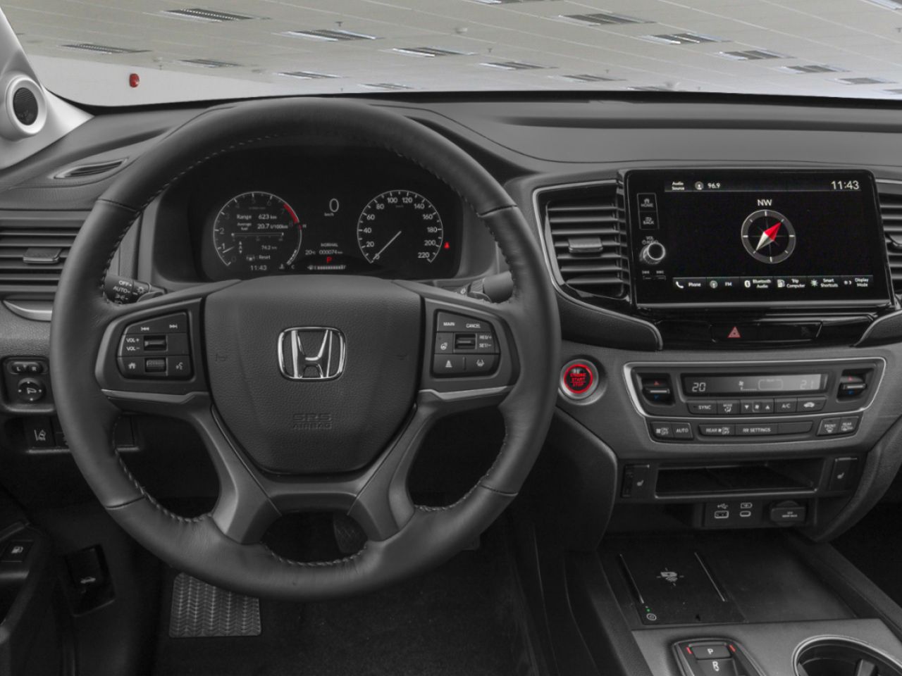 2026 HONDA Ridgeline Sport Traction Int&eacute;grale Crystal Black Pearl Val-d'Or - photo #11