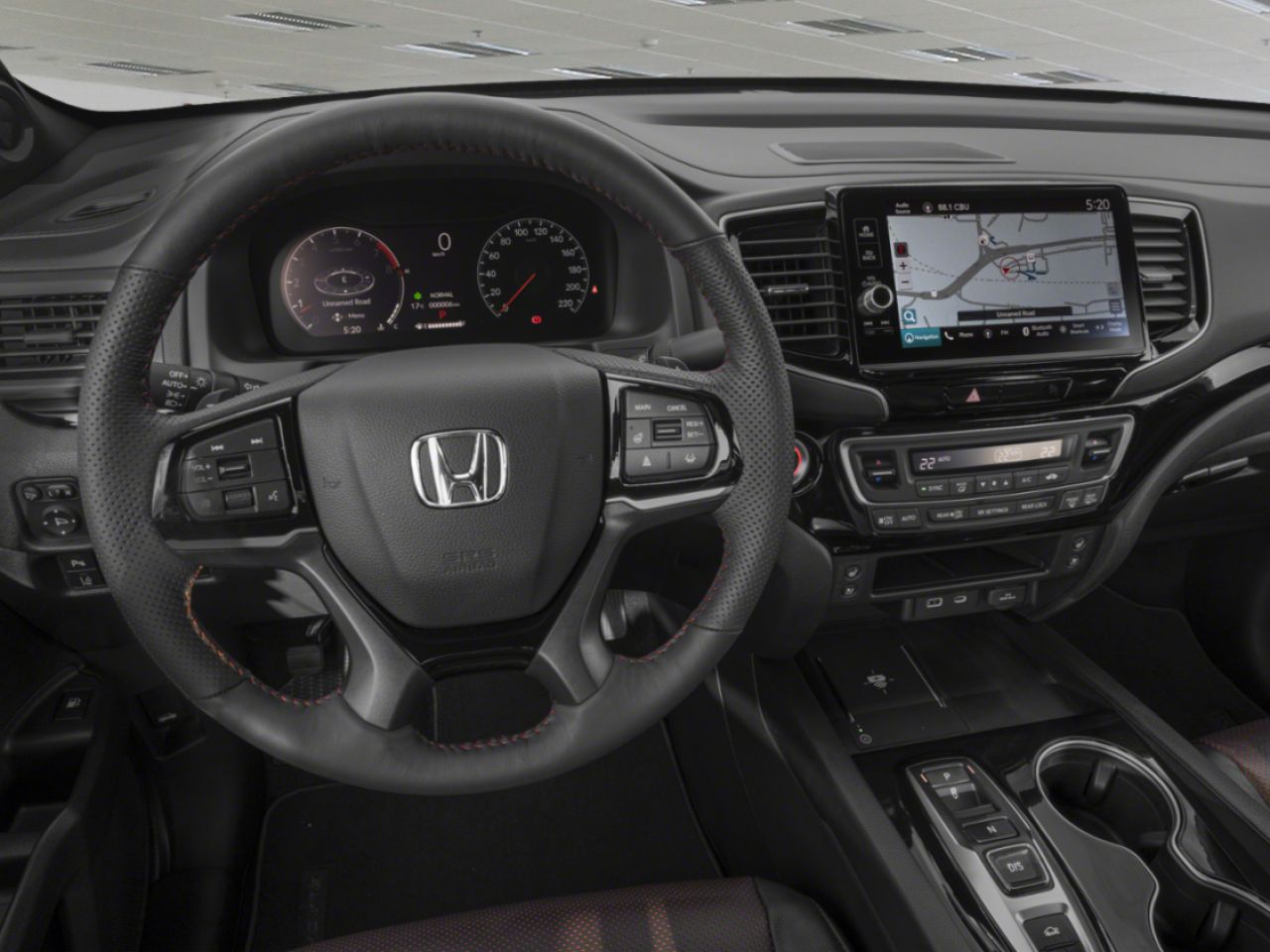 2026 HONDA Ridgeline Black Edition Traction Int&eacute;grale Radiant Red Metallic II Val-d'Or - photo #5