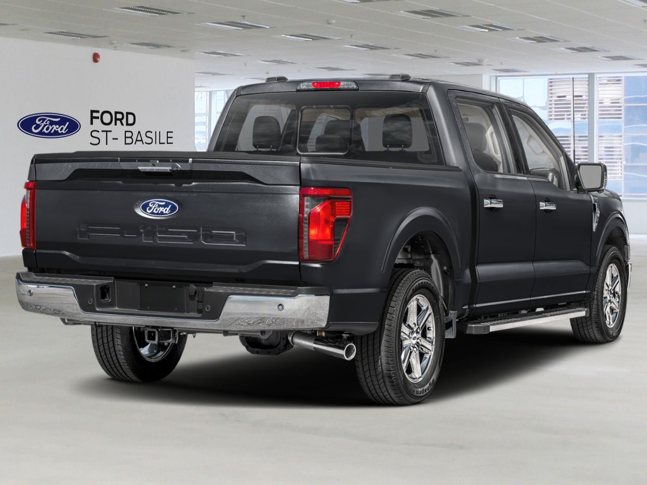 2025 Ford F-150 Agate Black Metallic Saint-Basile-le-Grand - photo #2