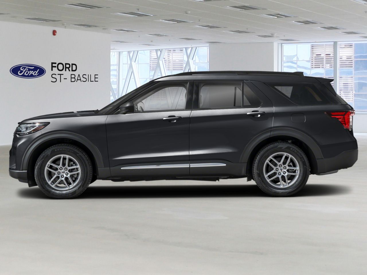 2026 Ford Explorer Agate Black Metallic Saint-Basile-le-Grand - photo #2
