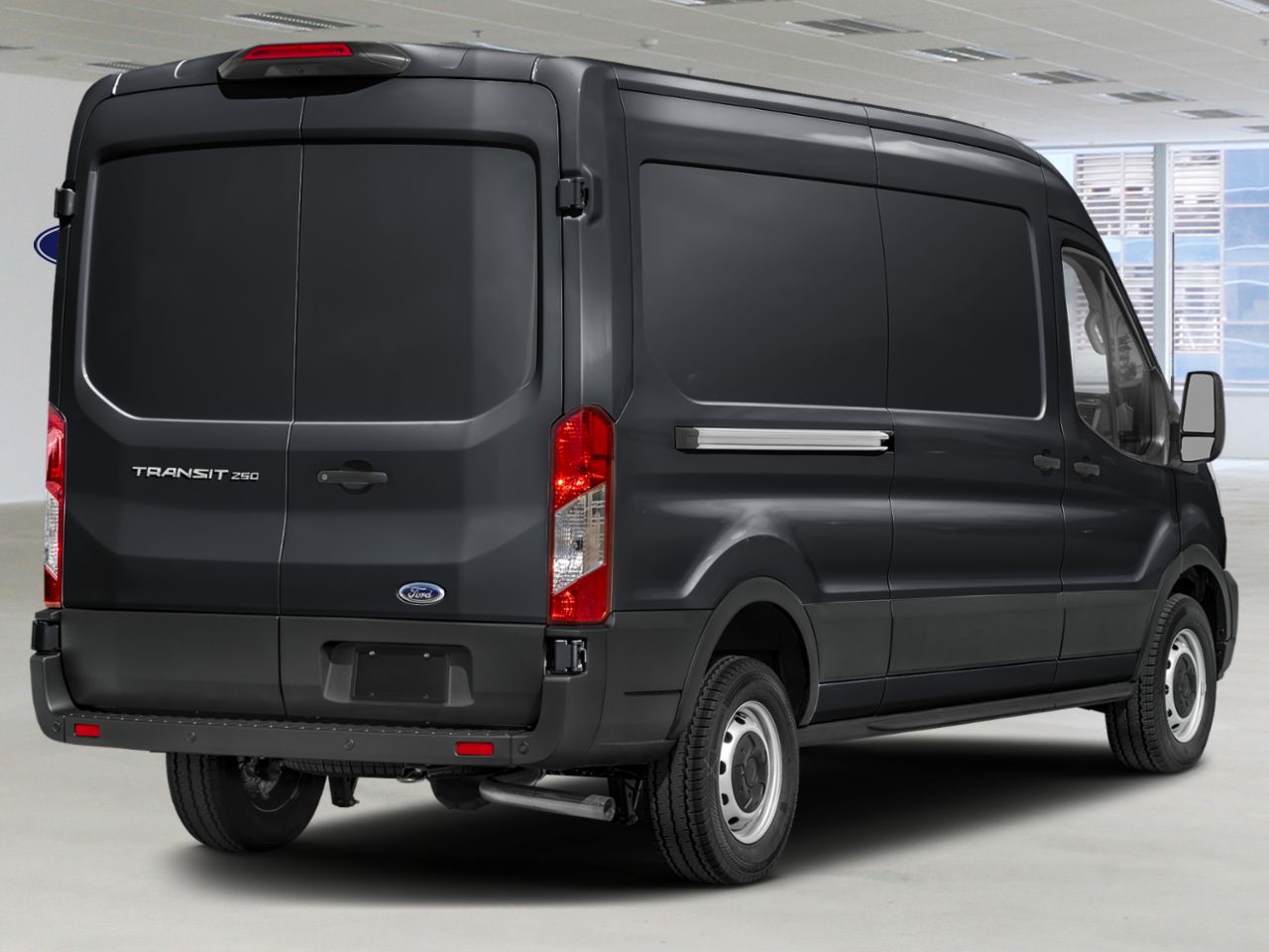 2026 Ford Transit Cargo Van Agate Black Metallic Saint-Basile-le-Grand - photo #2