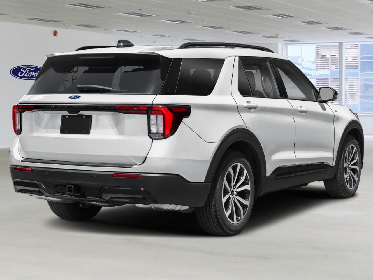 Ford Explorer 2026 Blanc sid&eacute;ral m&eacute;tallis&eacute; Saint-Basile-le-Grand - photo #1