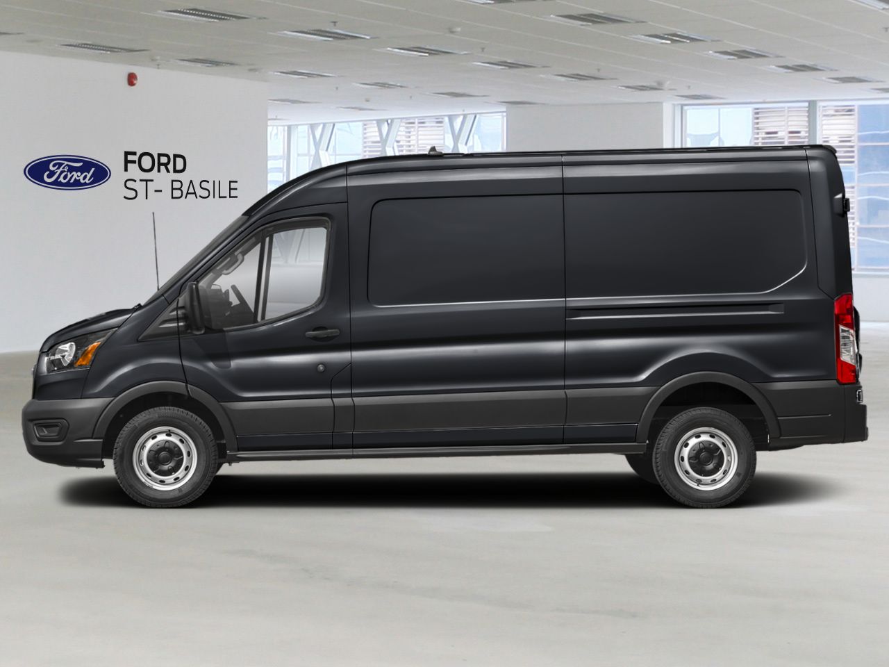 2026 Ford Transit Cargo Van Agate Black Metallic Saint-Basile-le-Grand - photo #1