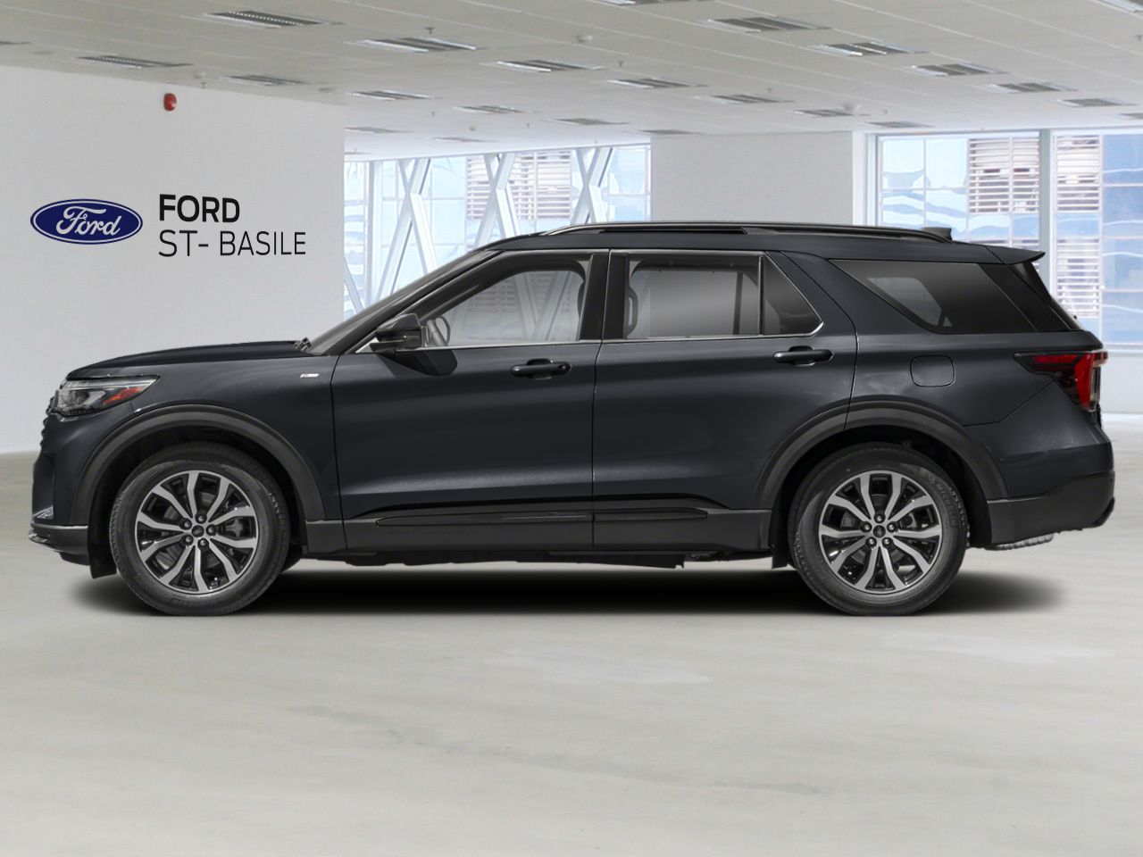 Ford Explorer 2026 Noir agate m&eacute;tallis&eacute; Saint-Basile-le-Grand - photo #2