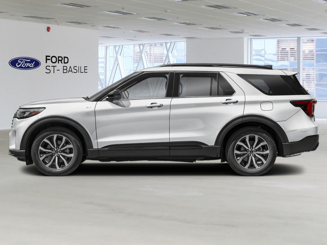 Ford Explorer 2026 Blanc sid&eacute;ral m&eacute;tallis&eacute; Saint-Basile-le-Grand - photo #2