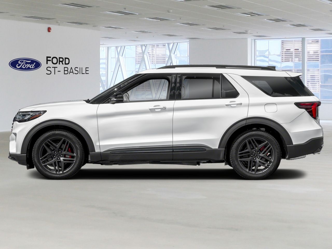 2026 Ford Explorer Space White Metallic Saint-Basile-le-Grand - photo #2