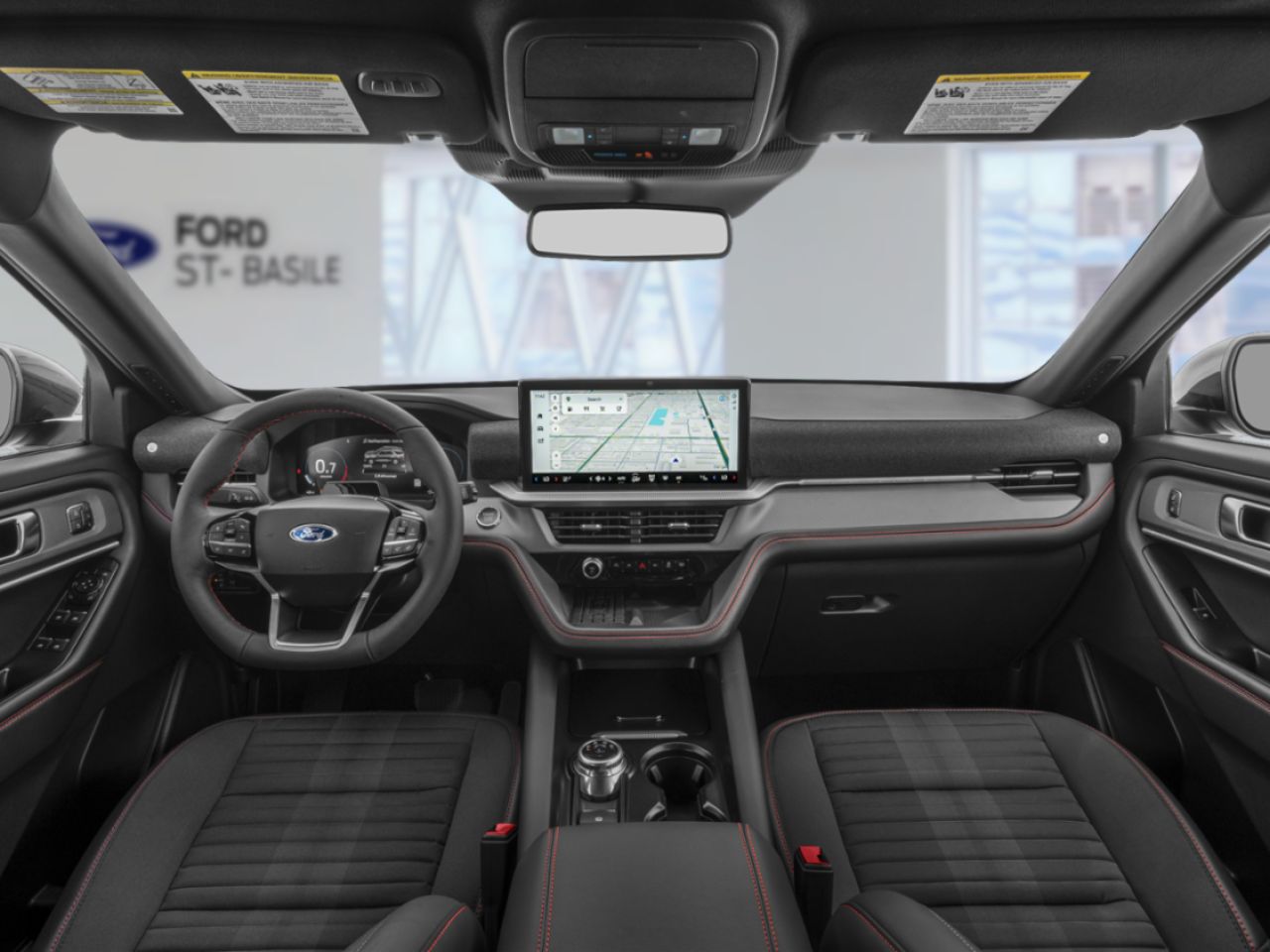 Ford Explorer 2026 Blanc sid&eacute;ral m&eacute;tallis&eacute; Saint-Basile-le-Grand - photo #11