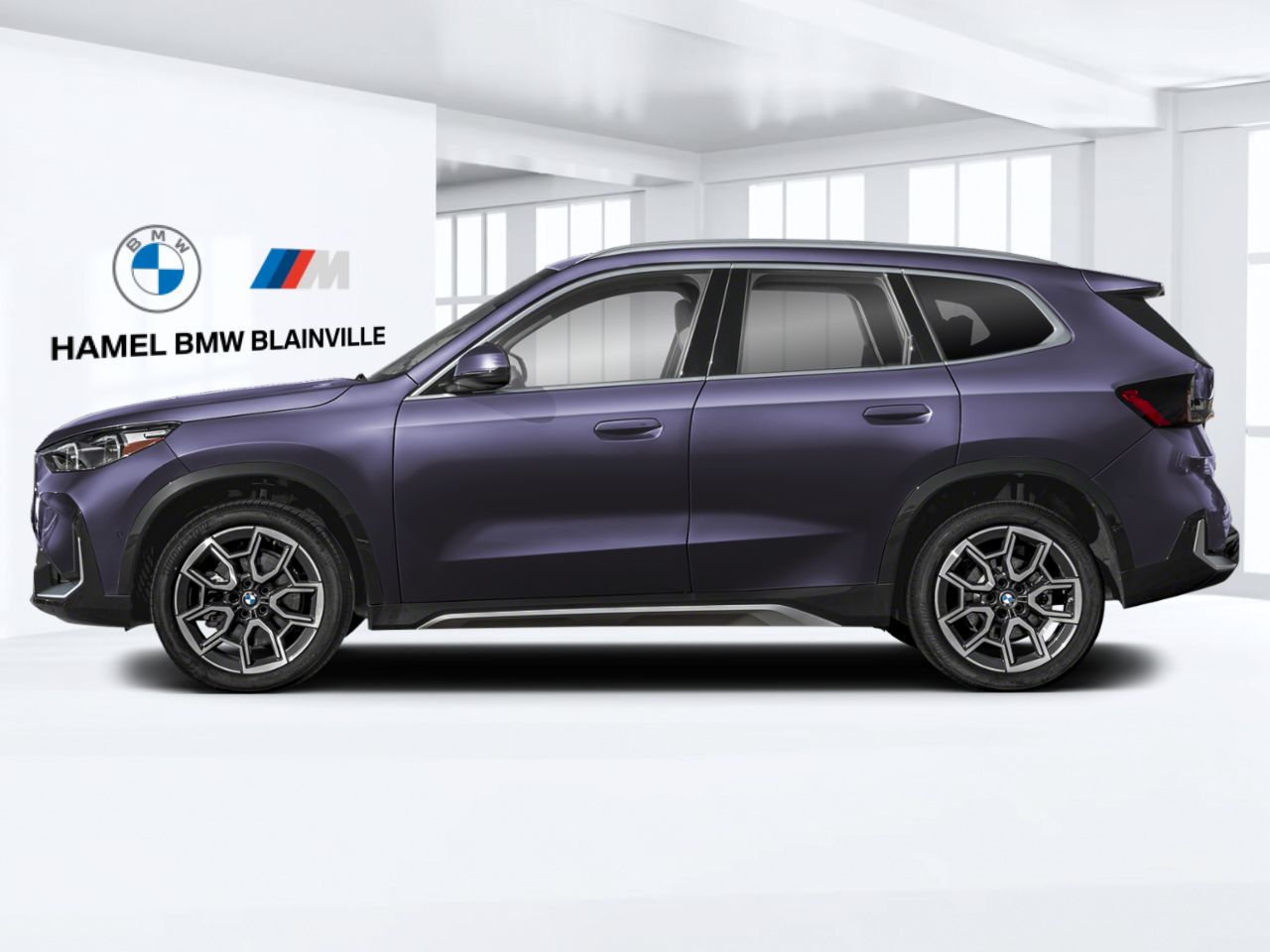 BMW X1 xDrive28i 2026 Night Dusk Blue Metallic Blainville - photo #2